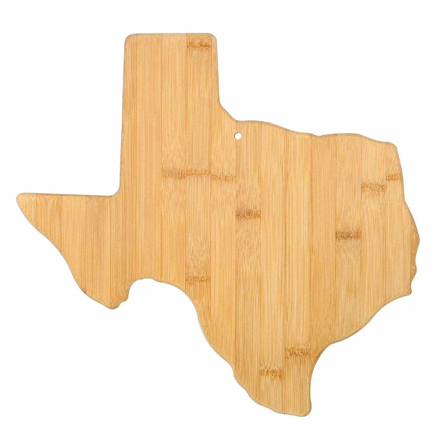 (NEW) Texas Bamboo Cutting Board 14" x 13 3/8" x 5/8"