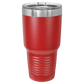 Polar Camel 30 oz. Red Ringneck Vacuum Insulated Tumbler w/Clear Slider Lid