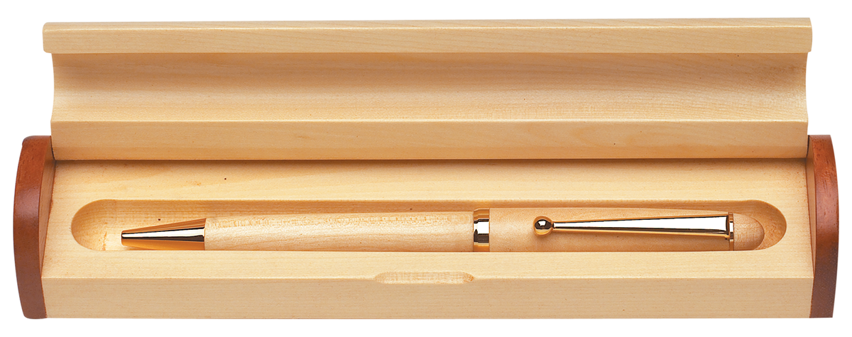 6 7/8" x 1 3/16" Maple Pen Case