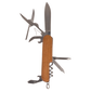 Personalized 3 1/2" Wooden 8-Function Multi-Tool Pocket Knife.