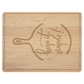 11 1/2" x 8 3/4" Personalized Maple Cutting Board with Drip Ring