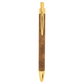 B.O.G.O. Rustic/Gold Leatherette Pen