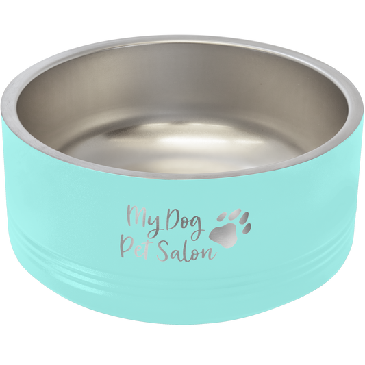 Polar Camel 32oz. Teal Pet Bowl