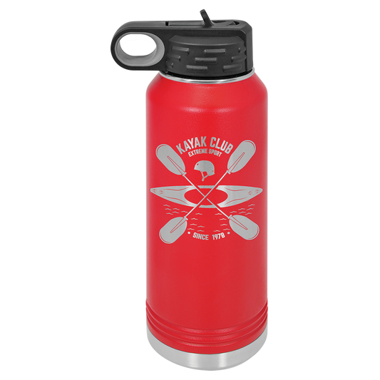 Polar Camel 32oz. Red Water Bottle